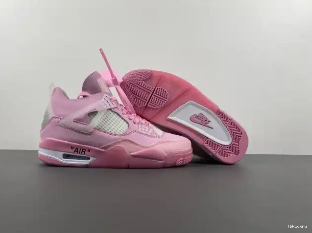 Reps TBK PINK 4 OFF-WHITE X JORDAN 0518